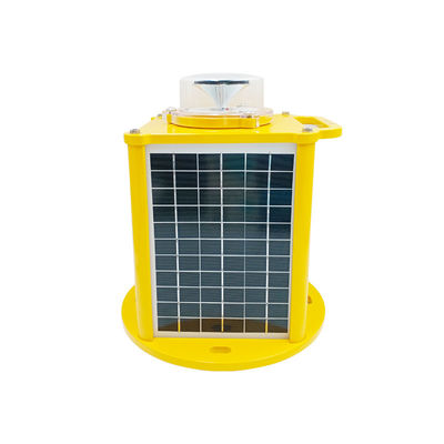 Low Intensity 32.5cd Red Solar Powered Obstruction Light